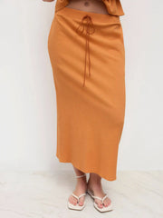 Rind Time Maxi Skirt