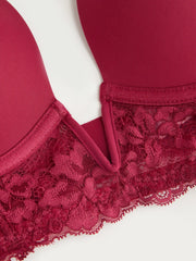 Lace V-Neck Underwire Plunge Bralette
