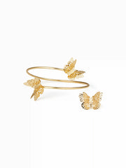 BUTTERFLY ARM CUFF & RING SET