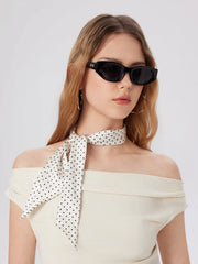POLKA DOT SCARF