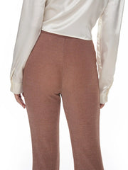 Glitter Flared Trousers
