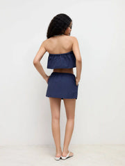 In The Navy Skirt