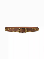 STUDDED BUCKLE BELT