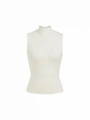 Halter Neckline Backless Bowknot Slim Tank Top