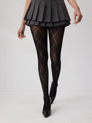 ARGYLE KNITTED TIGHTS
