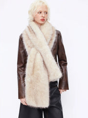 FUZZY SCARF