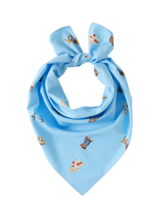 DOG & SHELL GRAPHIC HEADSCARF