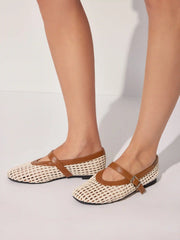 WOVEN STRAP FLATS