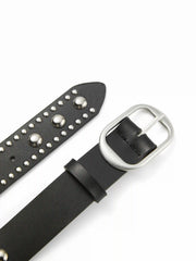 STUDDED BUCKLE BELT