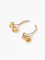 BITTEN CHERRY DROP EARRINGS