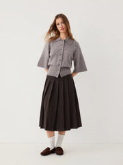 Knit Mid Sleeve Top