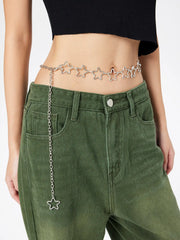 Star Pattern Decor Belly Chain
