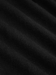 Round Neckline Contrasting Binding Knitted Top