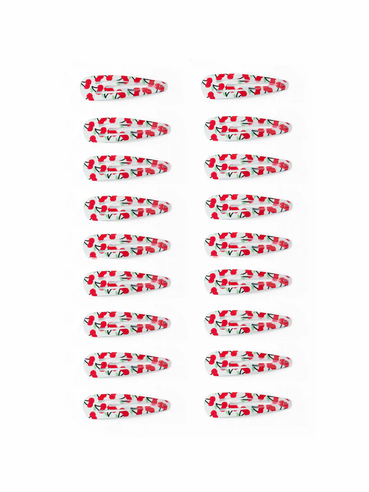 18PCS CHERRY HAIR CLIP SET