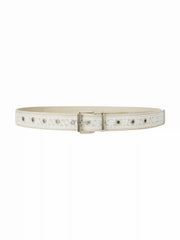 FLOWER LACE BUCKLE BELT