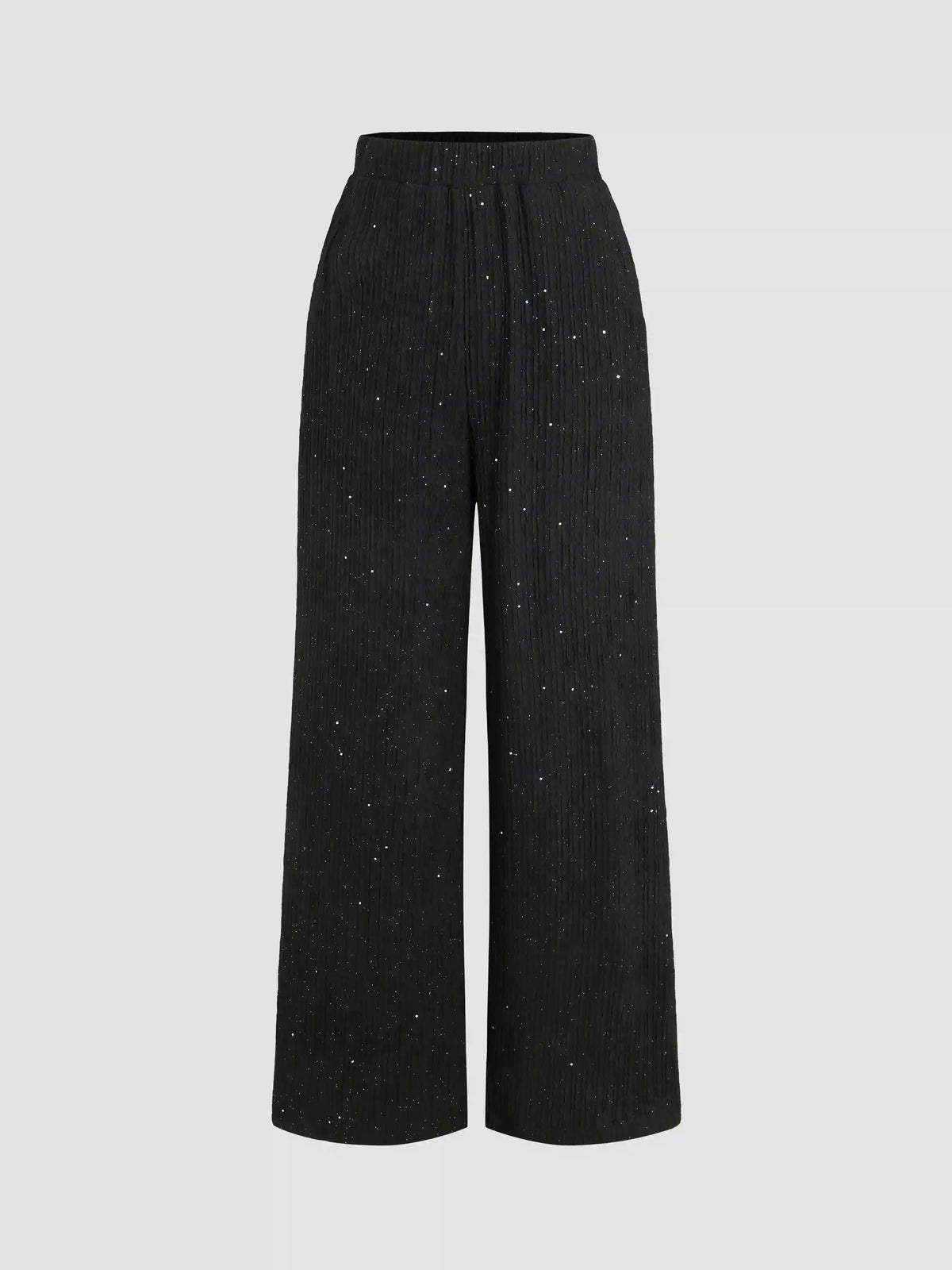 High Waisted Glitter Pull-On Pants