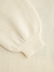 Knit V-neck 23 Hollow Out Long Sleeve Top