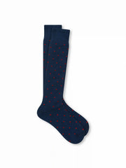 POLKA DOT OVER THE CALF SOCKS