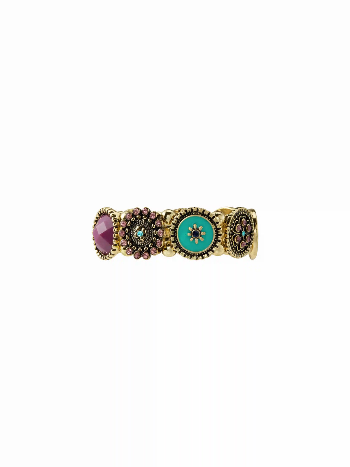 BOHO RHINESTONE DECOR BRACELET