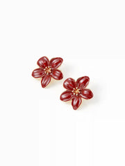 FLORAL STUD EARRINGS