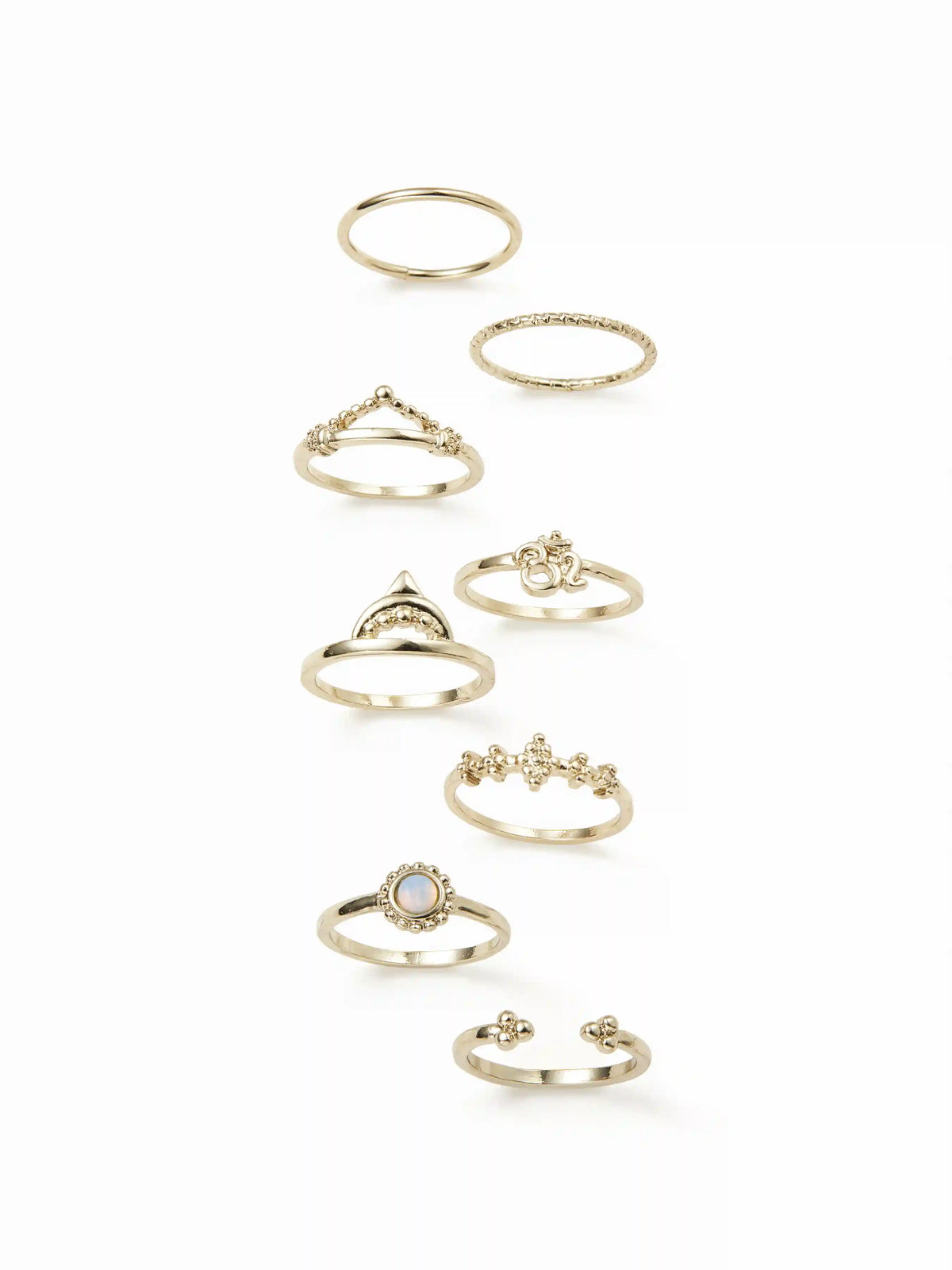 8PCS RING SET