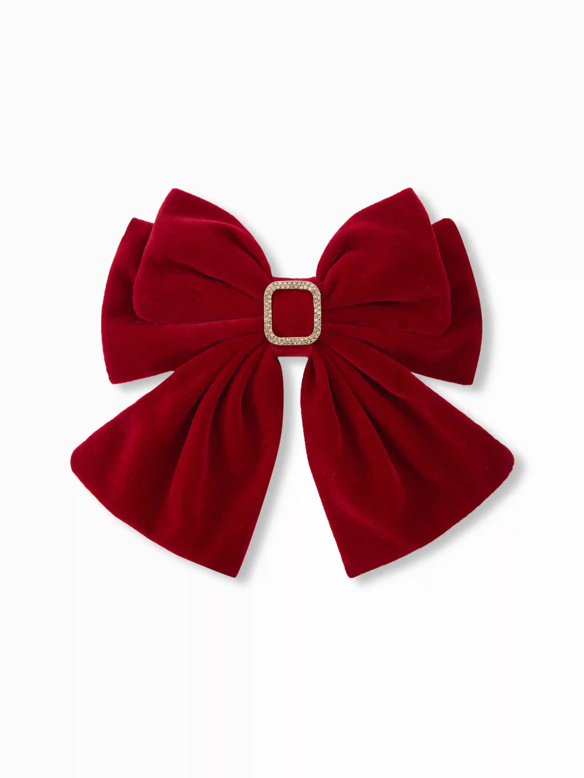 VELVET BOWKNOT HAIR CLIP