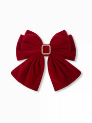VELVET BOWKNOT HAIR CLIP