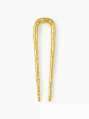TEXTURED U-SHAPED HAIR PIN