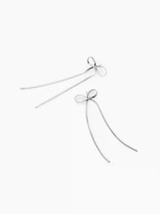Bowknot Shaped Drop Earrings
