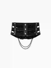 BUCKLE & CHAIN CORSET