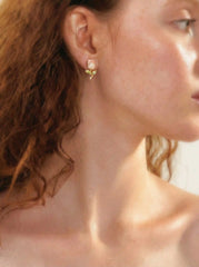 ROSE STUD EARRINGS