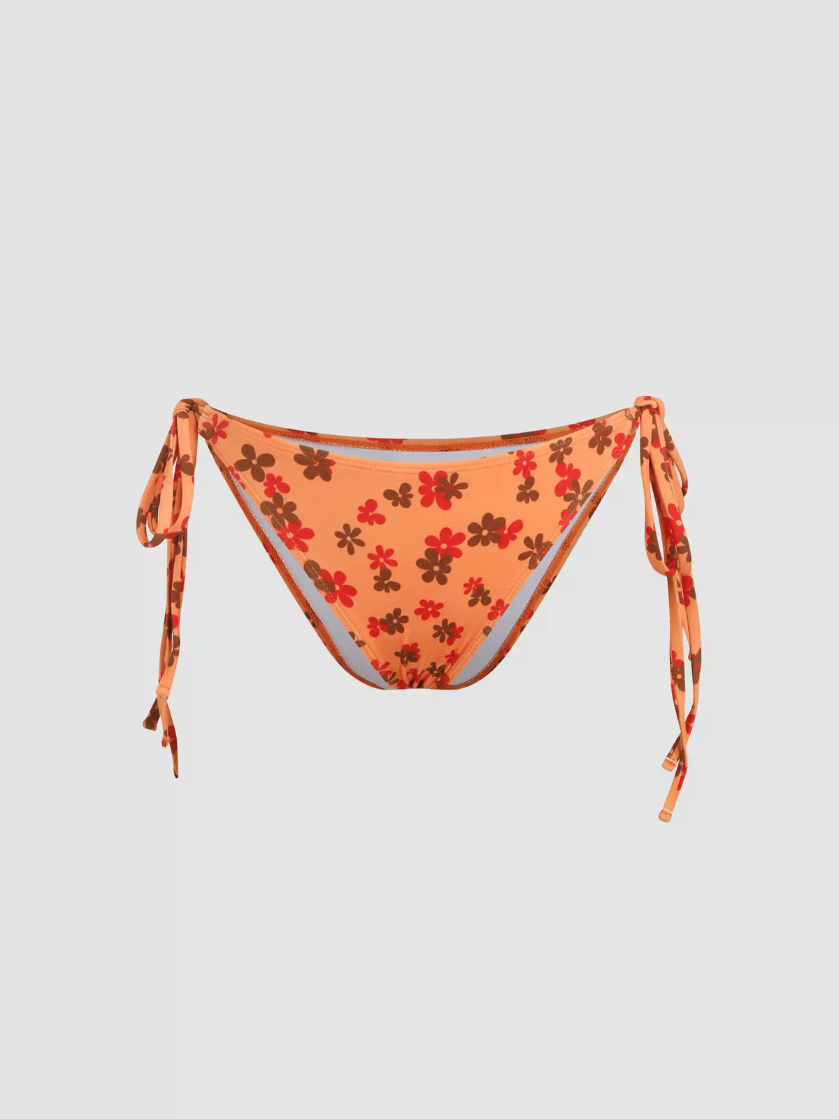 Floral Tie Side Bikini Bottom