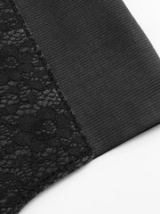 Lace Up Button Corset Belt