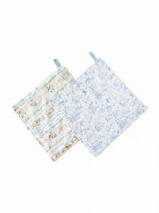 2 PCS BUNNY & BEAR HAND TOWEL