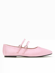 DOUBLE STRAP MARY JANE FLATS