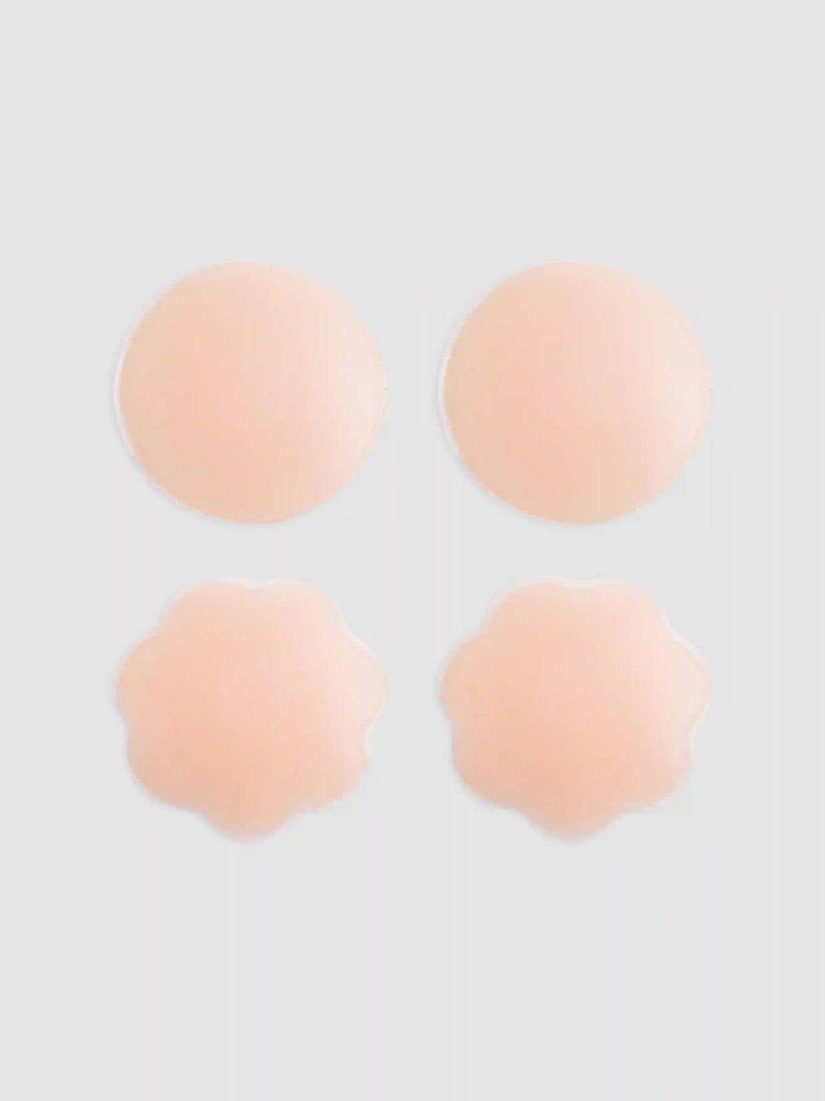 2 Pairs Reusable Adhesive Silicone Nipple Covers