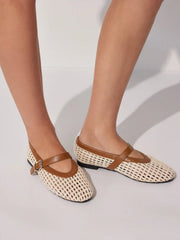 WOVEN STRAP FLATS