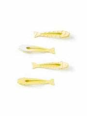 4PCS FISH HAIR CLIP SET