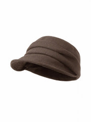 PLEATED BERET HAT
