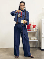 Stretch Denim Mid Rise Solid Pocket Jeans With Belt