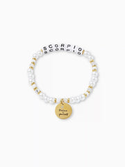 FAUX PEARL CONSTELLATION BEADED BRACELET