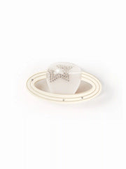 PLANET & RHINESTONE STAR HAIR CLAW