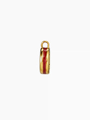 D-SHAPED STAINLESS STEEL BIKINI CHARM