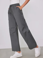 Drawstring Utility Pants