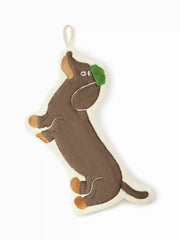 DACHSHUND SHAPED  HAND TOWEL