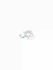 2 PCS STARFISH RING SET