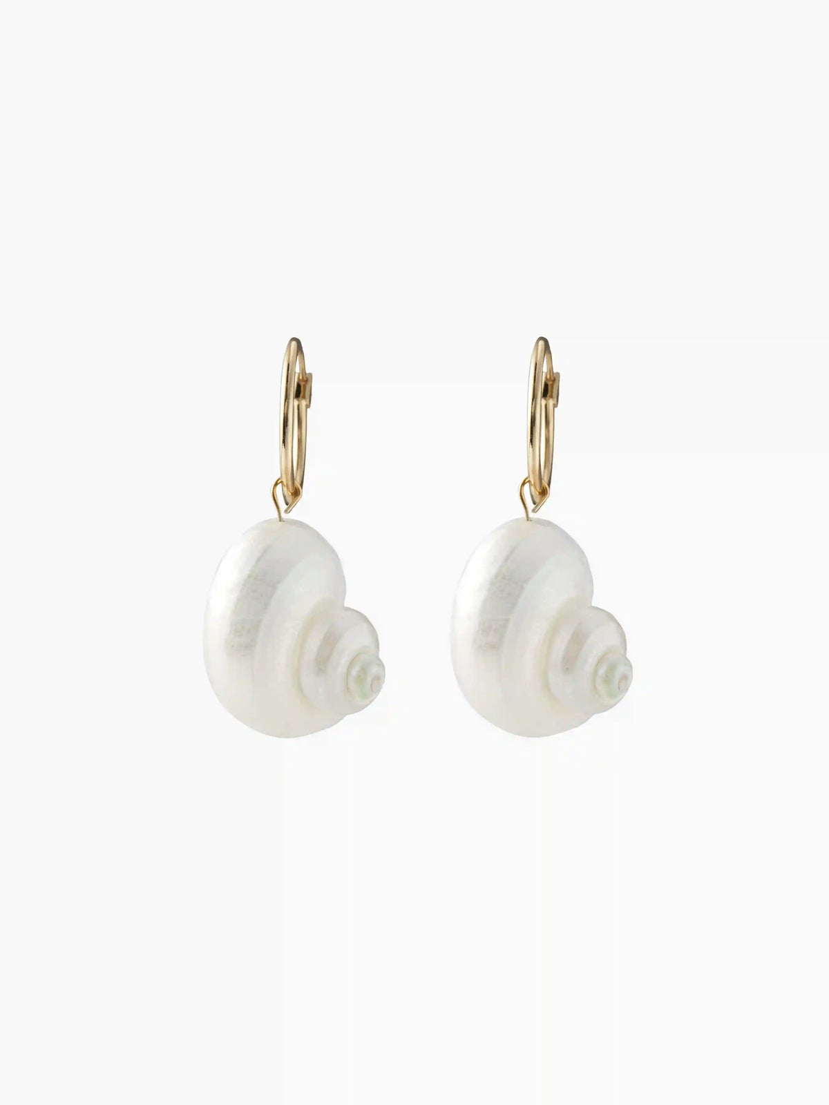 SHELL DROP EARRINGS