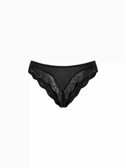 Low Rise Lace Trim Bikini Panty