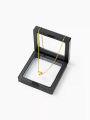 HEART & LETTER PENDANT NECKLACE