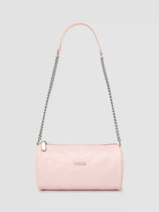 QUILTED CYLINDRICAL SHOULDER BAG